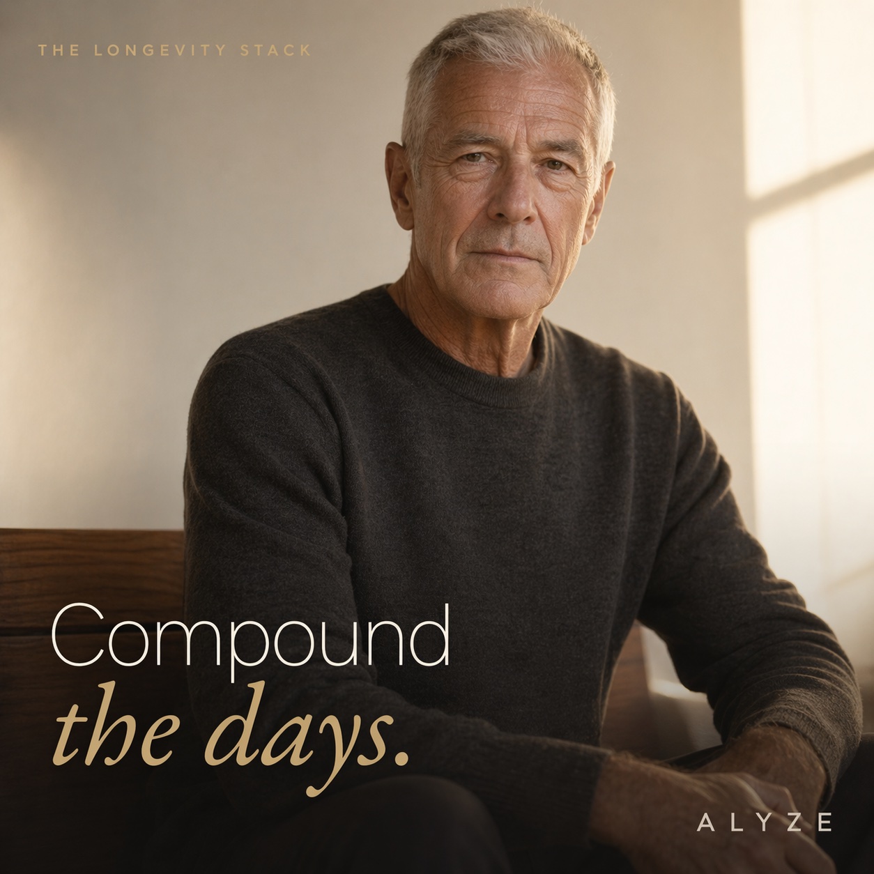 Compound the days — the longevity stack at ALYZE